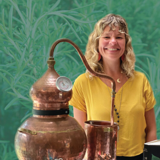 Jessica Shepherd with Copper Still